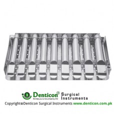 Hegar Uterine Dilators Set of 26 Ref:- GY-405-01 to GY-405-26 Without Case Stainless Steel, Standard